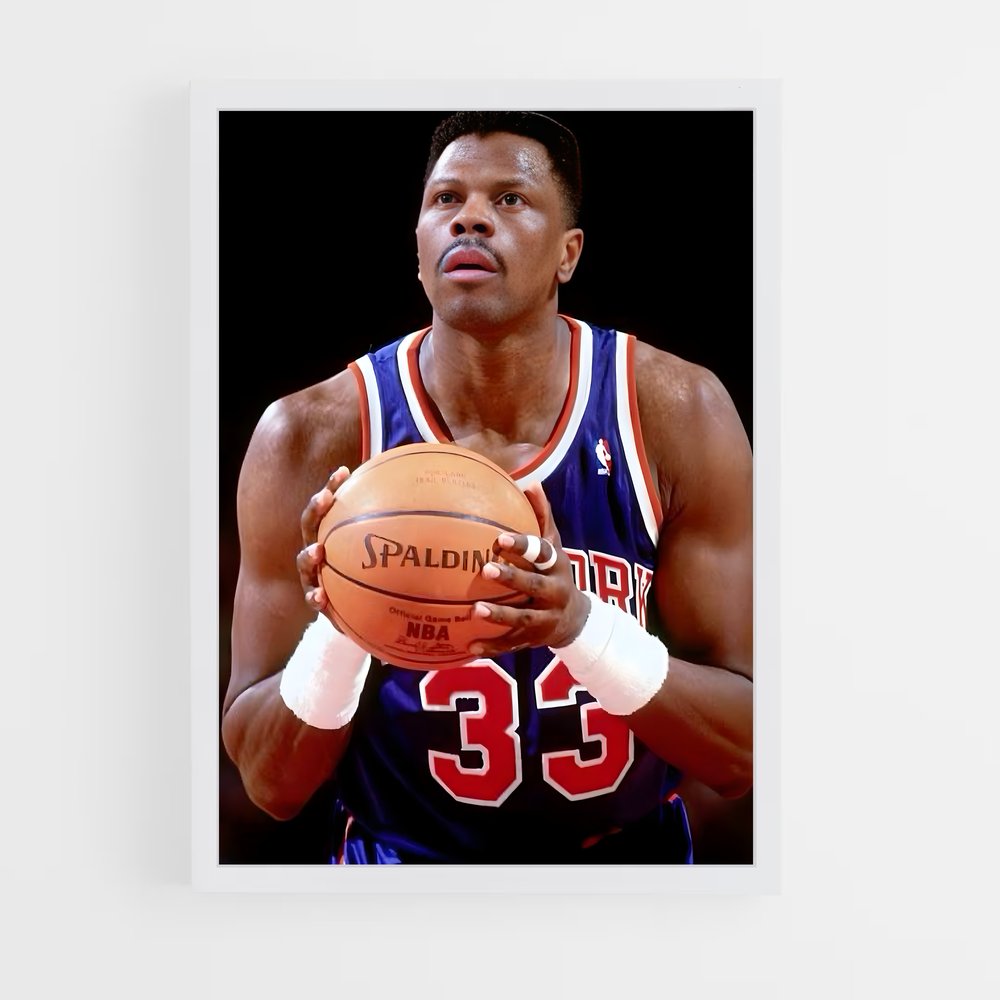 Poster Patrick ewing énergétiques – affiche Basketball (vue 3)